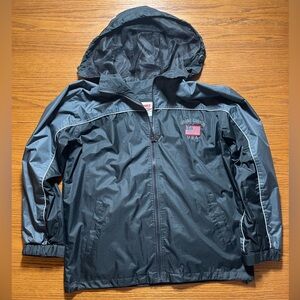 Gray rain jacket unisex size medium national park Grand Canyon